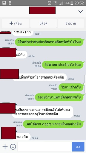 รีวิวลูกค้า ไวอากร้า