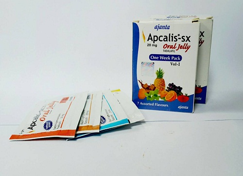 Apcalis SX Oral Jelly แอพคาลิส แบบเจล ขนาด 20 mg ปลุกเซ็กส์ผู้ชาย ออกฤทธิ์นาน 36 ชั่วโมง